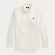 Classic Fit Linen-Cotton Shirt